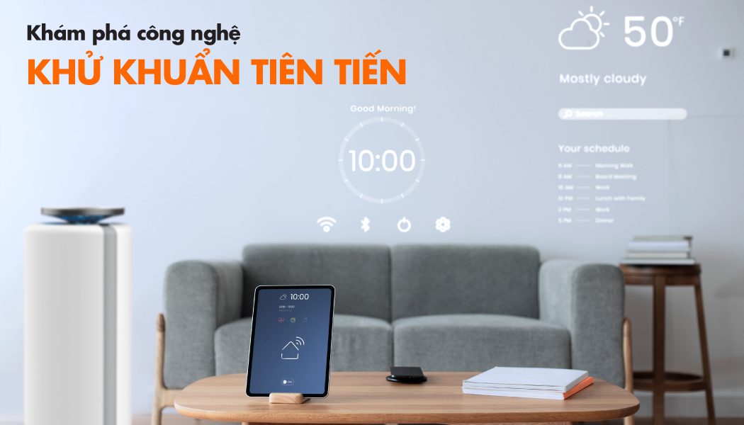 Khám phá công nghệ khử khuẩn tiên tiến với máy lọc không khí thông minh Khám phá công nghệ khử khuẩn tiên tiến với máy lọc không khí thông minh